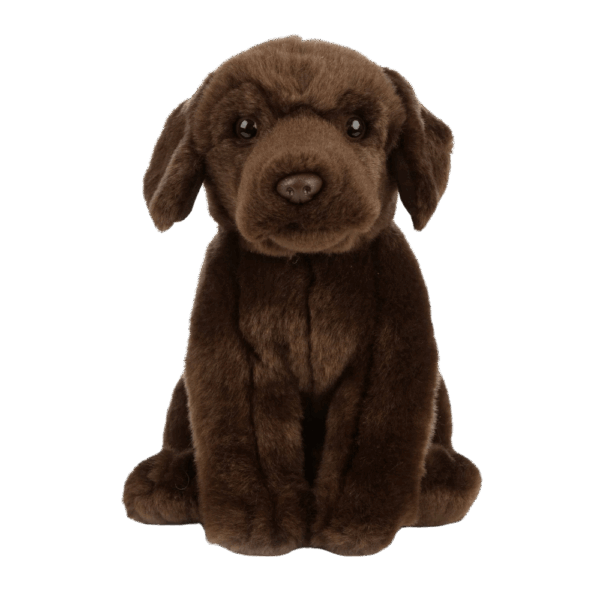 Chocolate Labrador Plush Dog Emotional Support Stuffed Animal ESSA