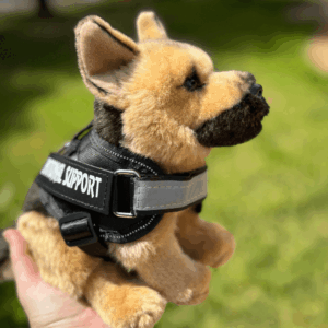 German Shepherd Dog Emotional Support Stuffed Animal ESSA