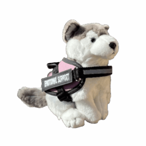 Husky Emotional Support Stuffed Animal ESSA 1