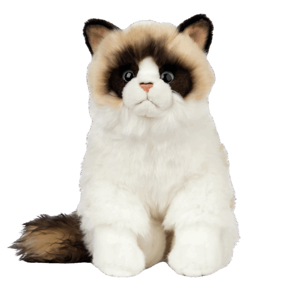 Ragdoll Plush Cat Emotional Support Stuffed Animal ESSA