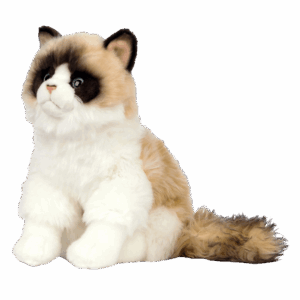 Ragdoll Plush Cat Emotional Support Stuffed Animal ESSA