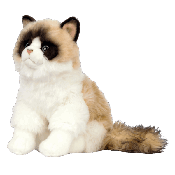 Ragdoll Plush Cat Emotional Support Stuffed Animal ESSA