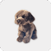 Chocolate Labrador Plush Dog | Emotional Support Stuffed Animal | ESSA