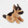 German Shepherd Dog Emotional Support Stuffed Animal